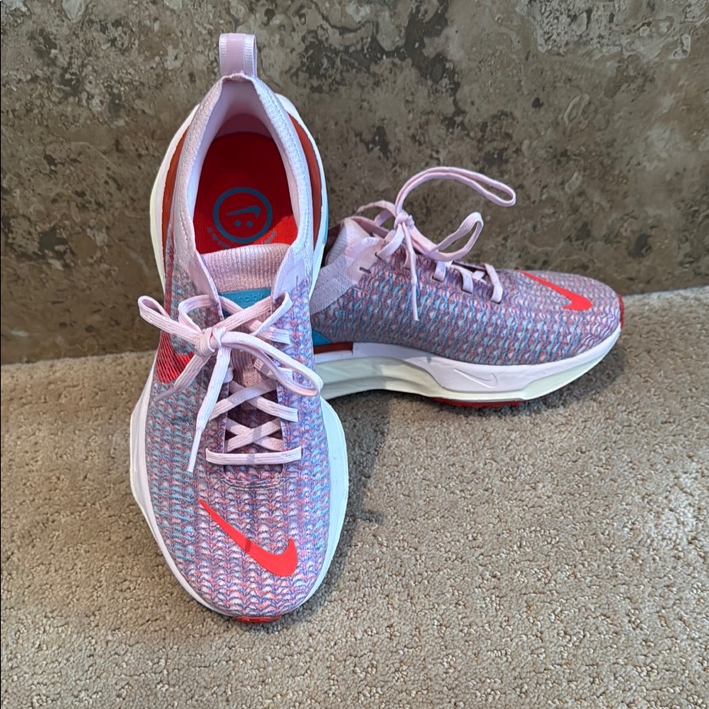 Nike Pink and Purple Running Shoes